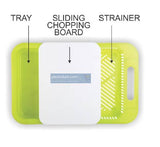 Chop N Store Joyo Chopping Board with Strainer and Tray