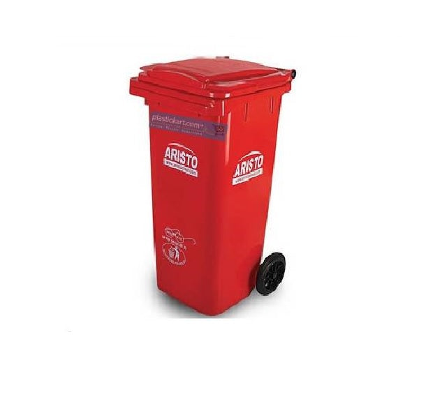 Aristo Wheelie Waste Bin Dustbin 120ltr