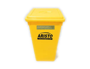 80ltr Square Aristo Storage Bucket with Lid