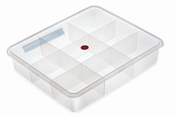 9 Star Partition Container with 9 partitions – Plastickart.com