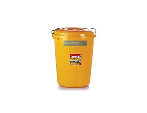 Round Aristo Storage Bucket 80ltr with Lid