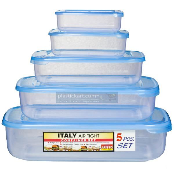 Italy 5pc Aristo Container Set