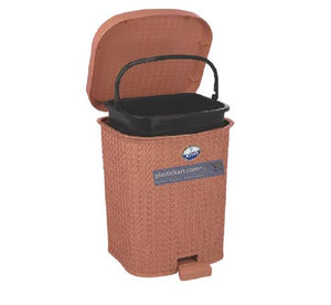 Joyo Knit Pedal Dustbin Waste Bin with Inner Bucket